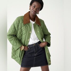 J Crew Heritage quilted Barn Jacket™ with PrimaLoft® BT827